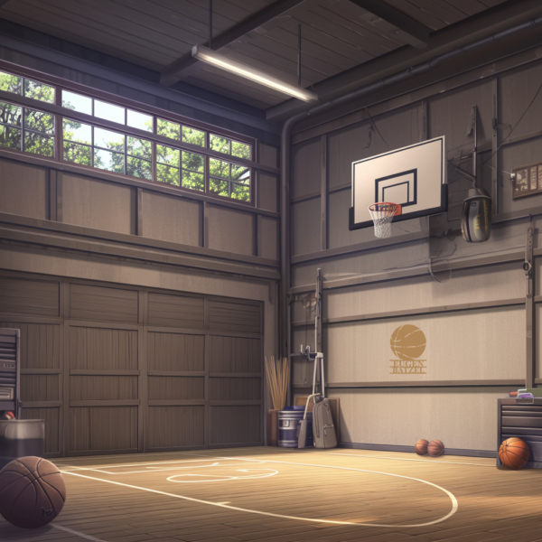 Basketball Silhouette - Personalisierbare Dekoration