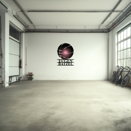 Basketball Silhouette - Personalisierbare Dekoration