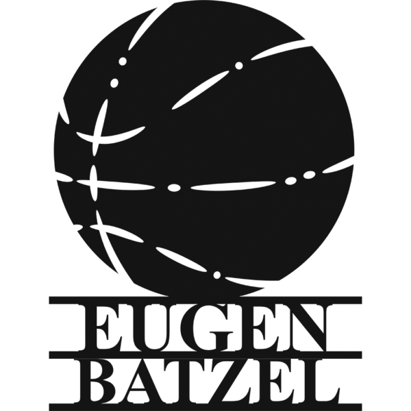 Basketball Silhouette - Personalisierbare Dekoration