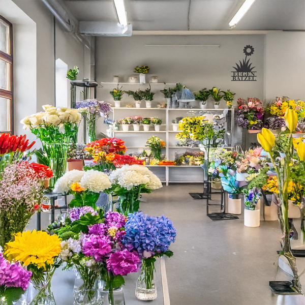 Blumenwiese Dekorationsschild