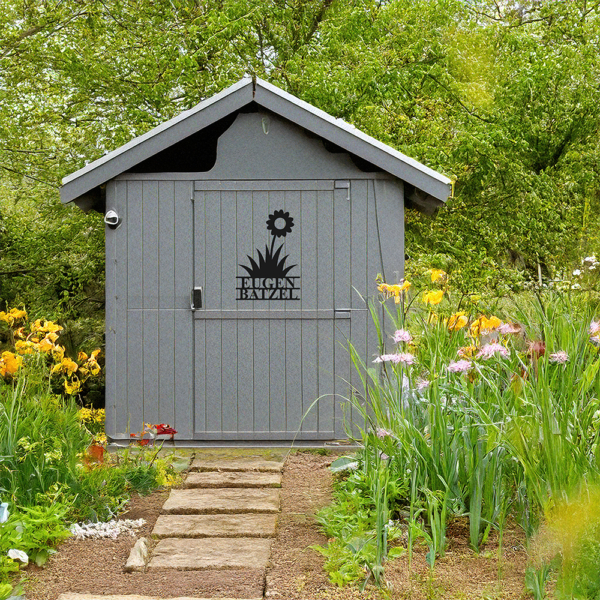 Blumenwiese Dekorationsschild