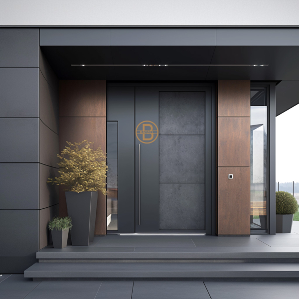 Corten-Rund Monogramm