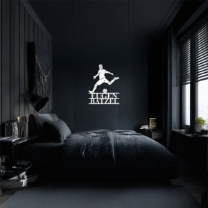 Fußballstar-Deko