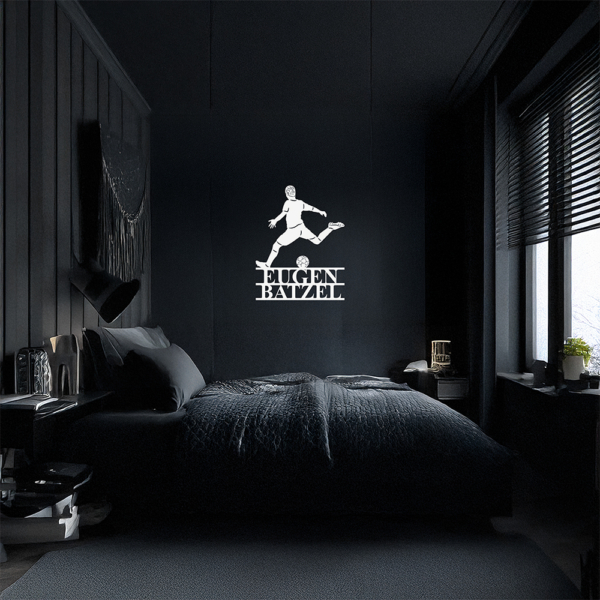 Fußballstar-Deko