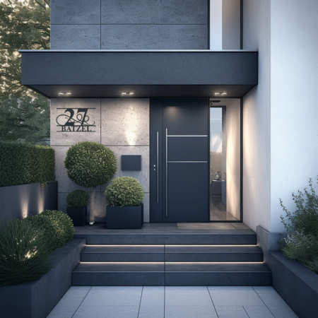 Hausnummer + Name-7016