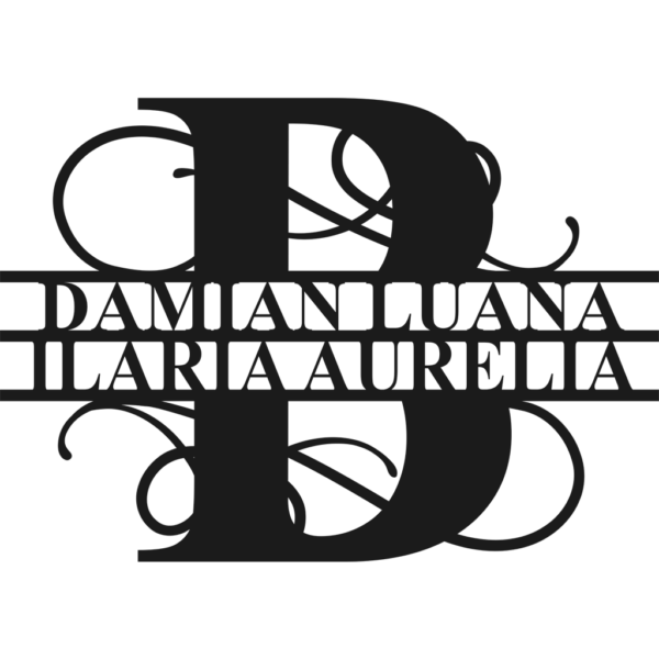 Monogram-+-Zwei-Zeilen